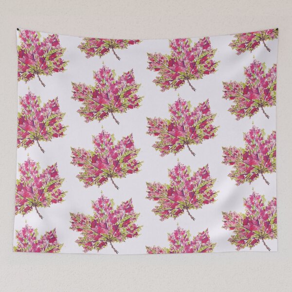 Item preview, Colorful Watercolor Autumn Leaf designed and sold by Boriana Giormova.