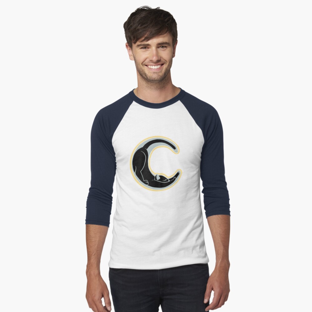 Vista previa del artículo con la obra «Camiseta ¾ estilo béisbol», diseñado y vendido por BunnyThePainter.