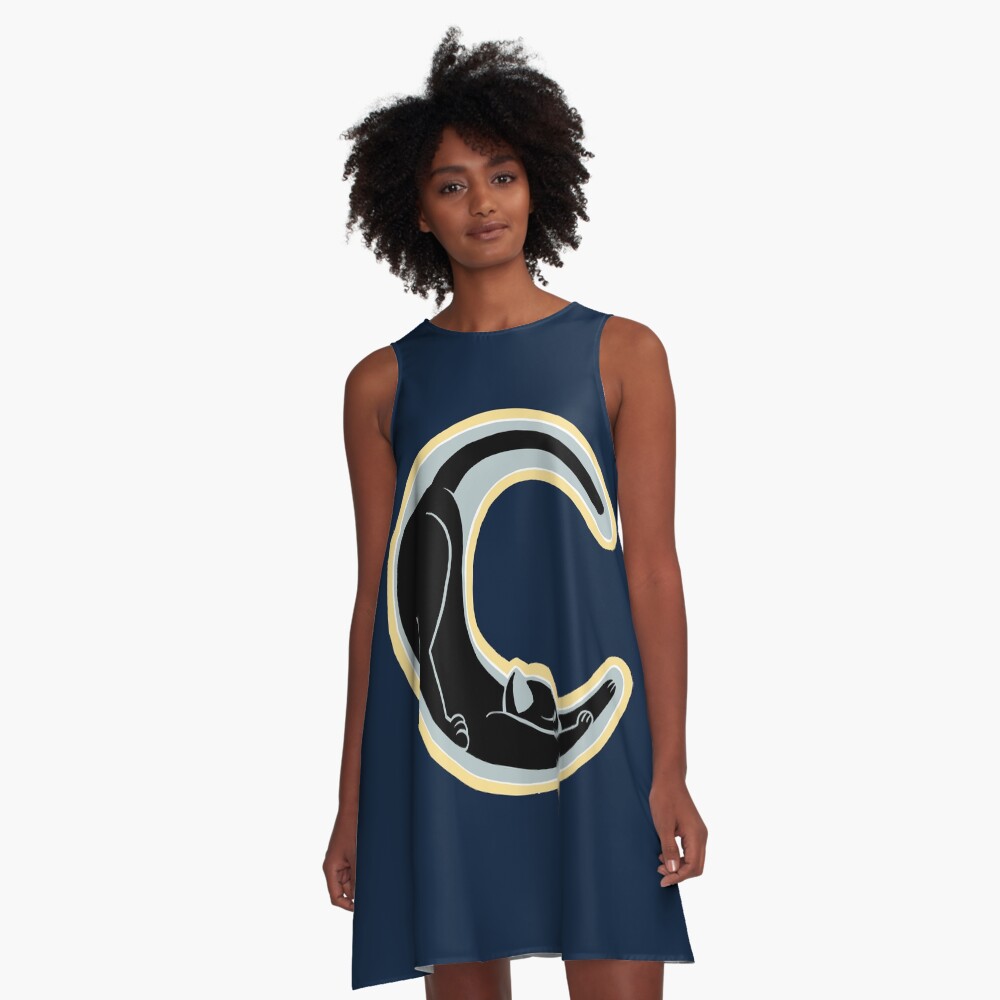 Vista previa del artículo con la obra «Vestido acampanado», diseñado y vendido por BunnyThePainter.