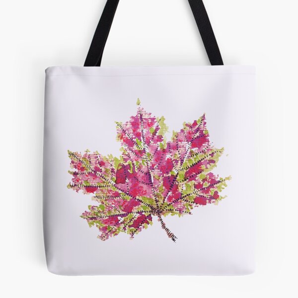 Item preview, Colorful Watercolor Autumn Leaf designed and sold by Boriana Giormova.