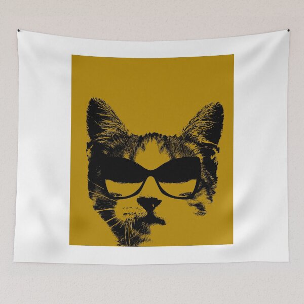 Item preview, the cat yawns  designed and sold by HeavenDesign99.