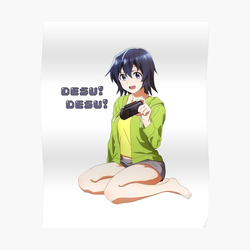 Gamers Hoshinomori Chiaki Desu Desu Poster By Kozurakzo Gamers Hoshinomori Chiaki Desu Desu Poster By Kozurakzo