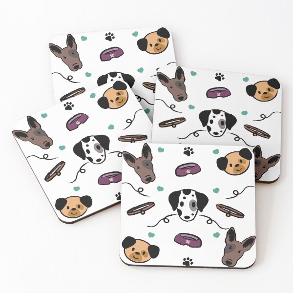 Item preview, doodle dog  pattern pet bowls designed and sold by Artezia.