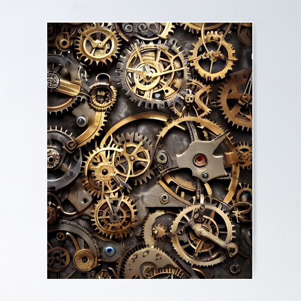 Cogs And Gears Posters for Sale