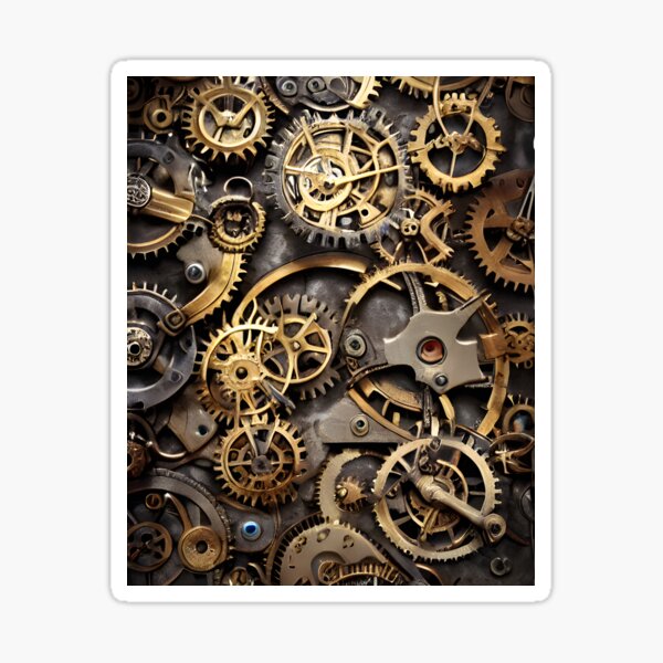 Steampunk Eye Shaped Gear Decal -- CoverAlls Decals – Coveralls
