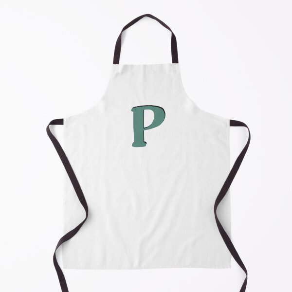 Item preview, Letter p green initial monogram alphabet P Capital P designed and sold by Antique-Gifts.