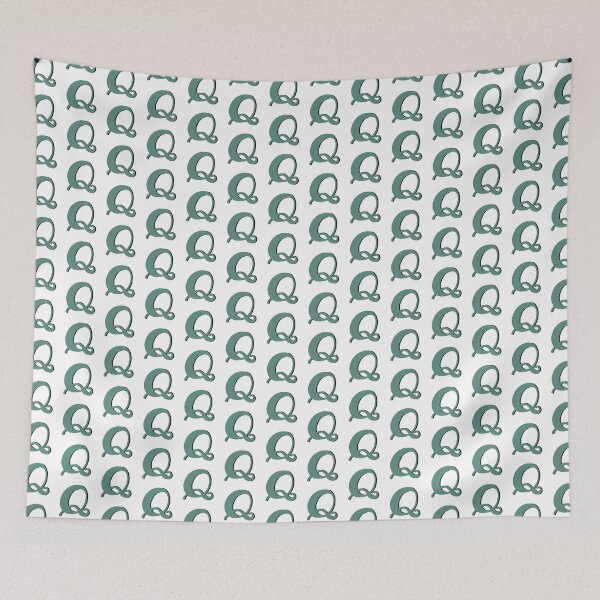 Item preview, Letter Q green initial monogram alphabet Q capital q designed and sold by Antique-Gifts.