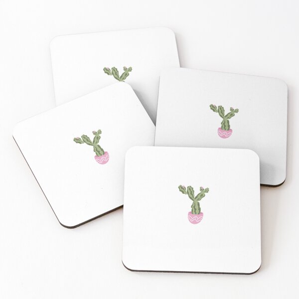 Item preview, potted plants - single cactus w/ pink pot designed and sold by whitneyconner.