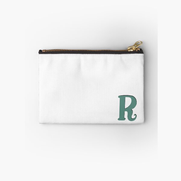 Item preview, Letter R green initial monogram alphabet R capital R designed and sold by Antique-Gifts.
