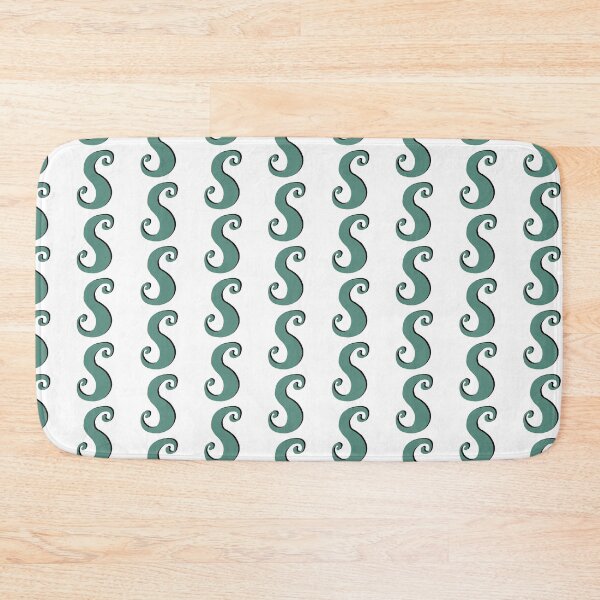 Item preview, Letter S green initial monogram alphabet s capital S designed and sold by Antique-Gifts.