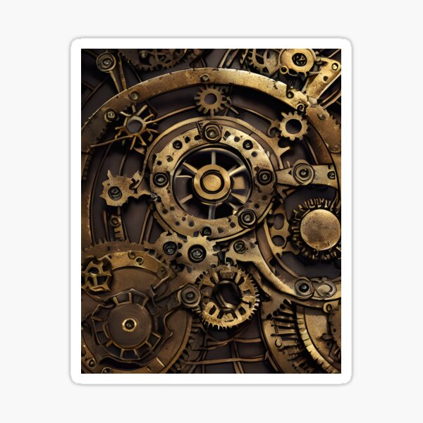 Steampunk Eye Shaped Gear Decal -- CoverAlls Decals – Coveralls