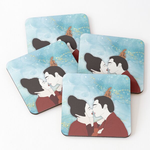 Item preview, Hei Fengxi and Bai Fengxi Who Rules The World couple YangLu kissing wedding designed and sold by LaartStudio.
