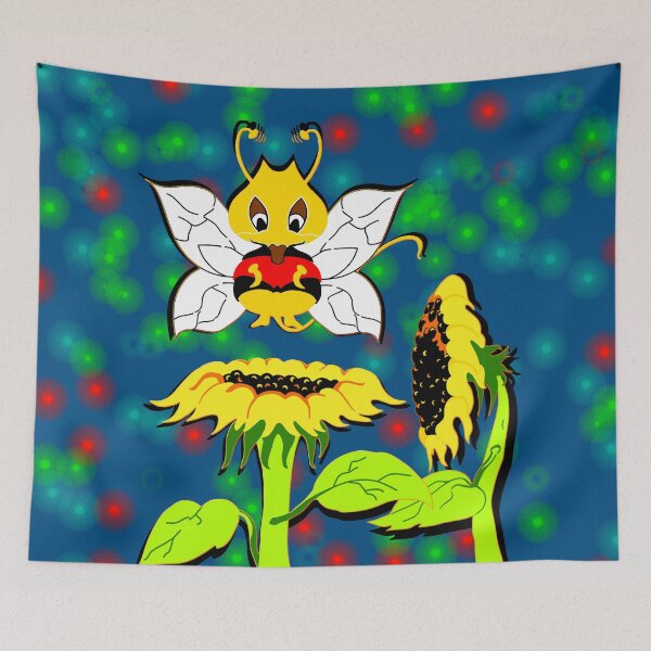 Item preview, Buzzer the Bee Sunflower Yellow designed and sold by Czerra.