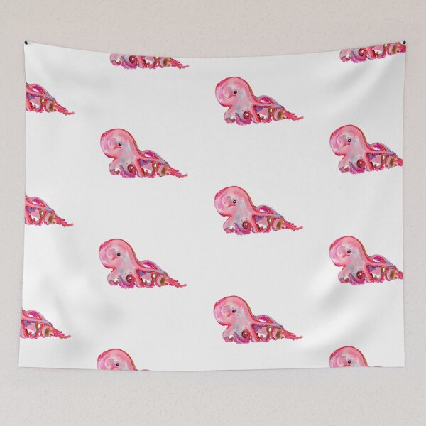 Item preview, Skeptical Octopus designed and sold by ANoelleJay.
