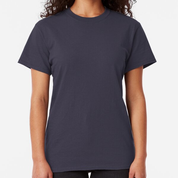Navy Blue Solid Color Classic T-Shirt