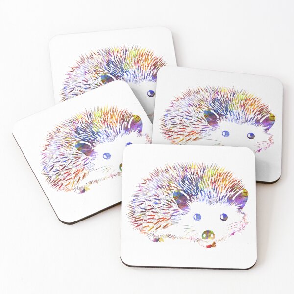Item preview, Colorful Hedgehog Abstract designed and sold by Heathermarie321.