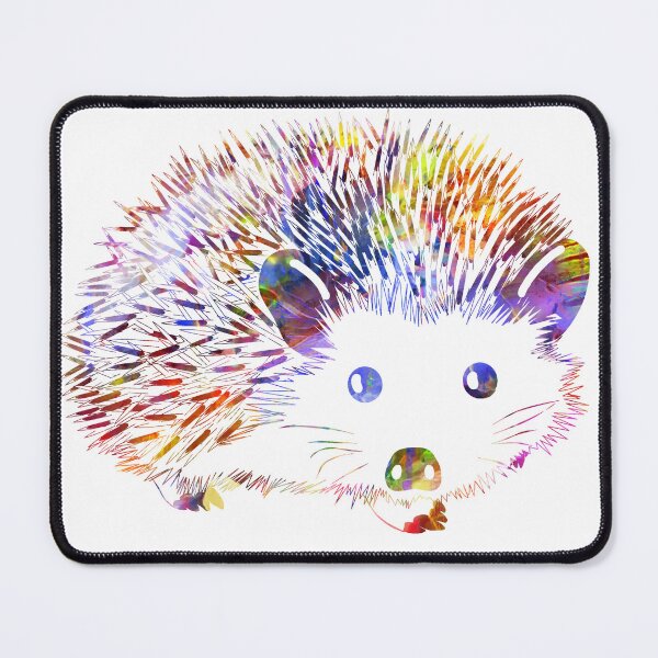 Item preview, Colorful Hedgehog Abstract designed and sold by Heathermarie321.