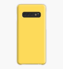 Funda/vinilo para Samsung Galaxy Color sólido amarillo mostaza