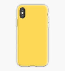 Senfgelb einfarbig iPhone-Hülle & Cover