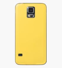 Mustard Yellow Solid Color Case/Skin for Samsung Galaxy