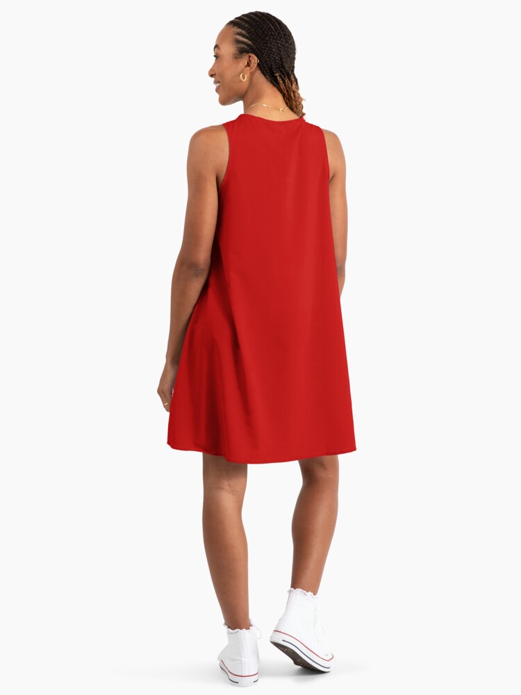 strapless open back dress The Red V Neck Sleeveless Linen Mini Dress