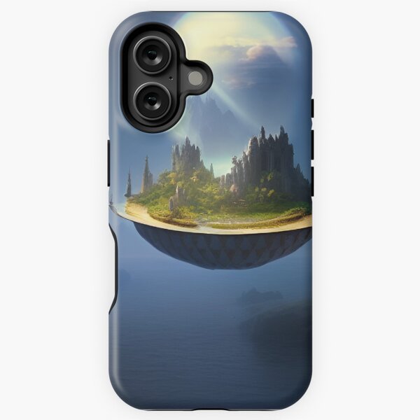 Item preview, Floating Island in the night sky designed and sold by G12Design.