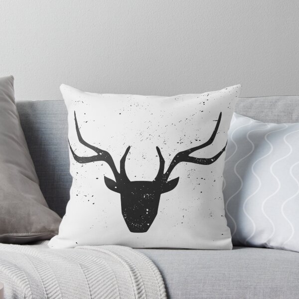 Item preview, Deer Head Silhouette Design designed and sold by IVETA ANGELOVA.