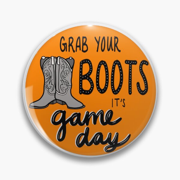 Item preview, Orange Game day cowboy designed and sold by emroccs.