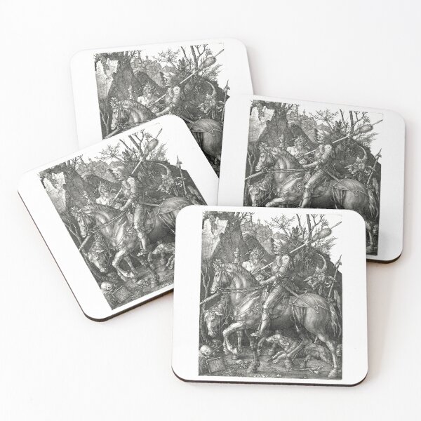 Item preview, "Ritter, Tod und Teufel" - Albrecht Dürer, c.1513. designed and sold by MedievalLCS.
