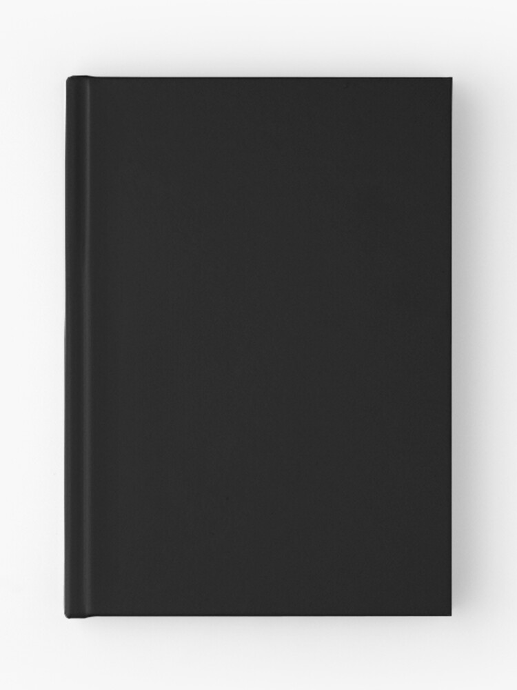 Thumbnail 1 of 3, Journal, Ultimate Black Solid Color designed and sold by rewstudio.
