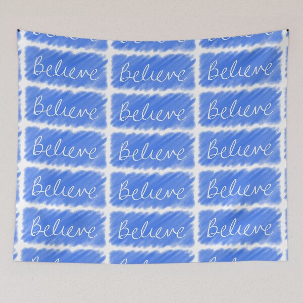 Item preview, Believe | Calligraphy | Affirmations | Motivational Quotes | Gift Idea | Cute Decor designed and sold by GabrieTaylor.