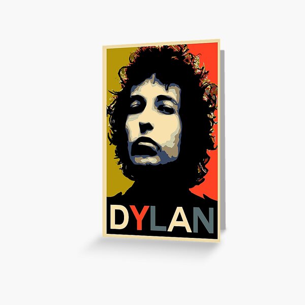Dylan - Singer-Songwriter der Extraklasse. Grußkarte