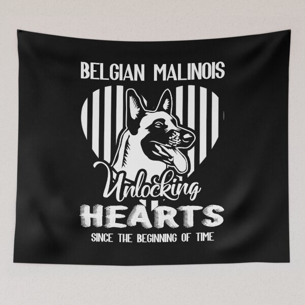 Item preview, Belgian Malinois Unlocking Hearts Since The Beginning Of Time designed and sold by UnknownArtistt.