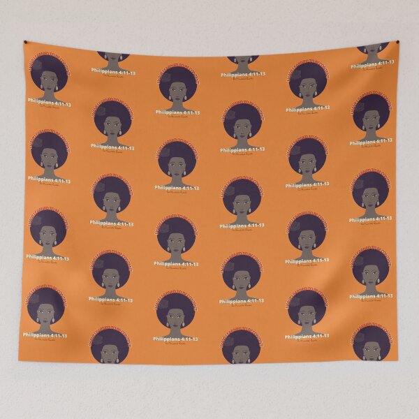 Item preview, I Have Learned to be Content KJV - Burnt Orange designed and sold by TheReporter1.