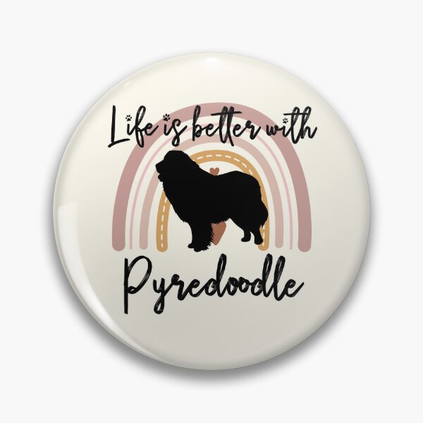 Item preview, Pyredoodle Dog Rainbow Aesthetic Boho designed and sold by rafaeltto.