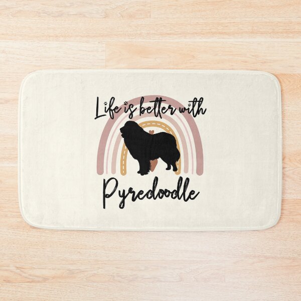Item preview, Pyredoodle Dog Rainbow Aesthetic Boho designed and sold by rafaeltto.
