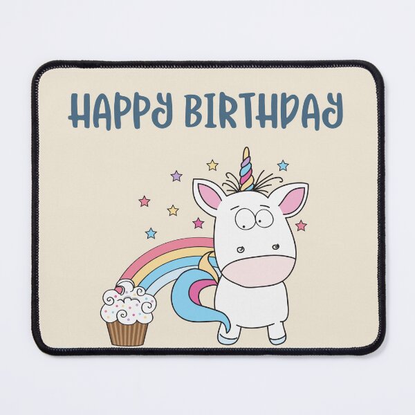 Item preview, Unicorn Happy Birthday designed and sold by della95.