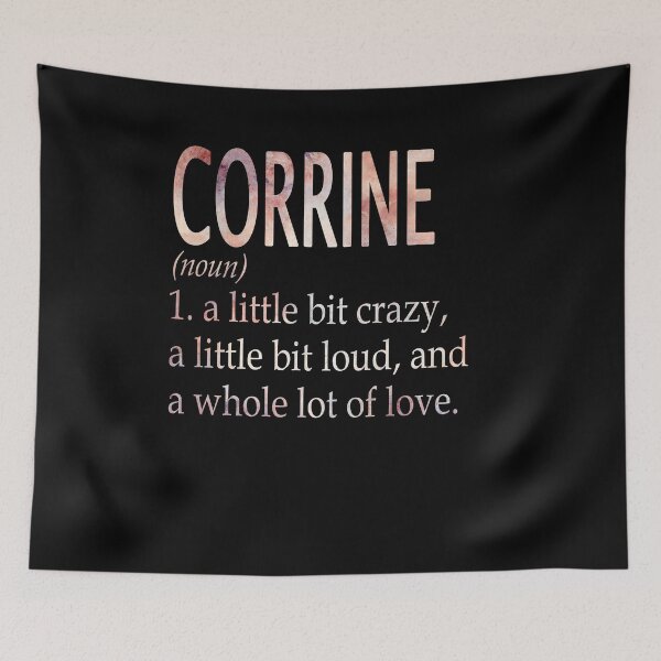 Item preview, Corrine Girl Name Definition designed and sold by BrookHBung.