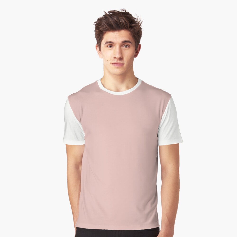 Tシャツ・カットソー Golden  White T-Shirt With Rose Pink Heart T-Shirt in White