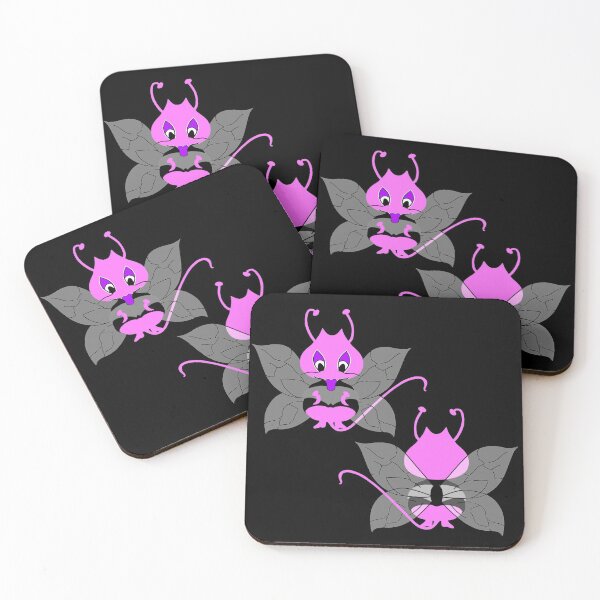 Item preview, Buzzer the Bee Pinky Grey designed and sold by Czerra.