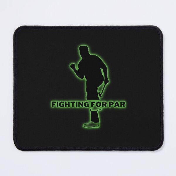 Item preview, Fighting for Par Green Glow Celebrating Putt designed and sold by FuddalanDesigns.