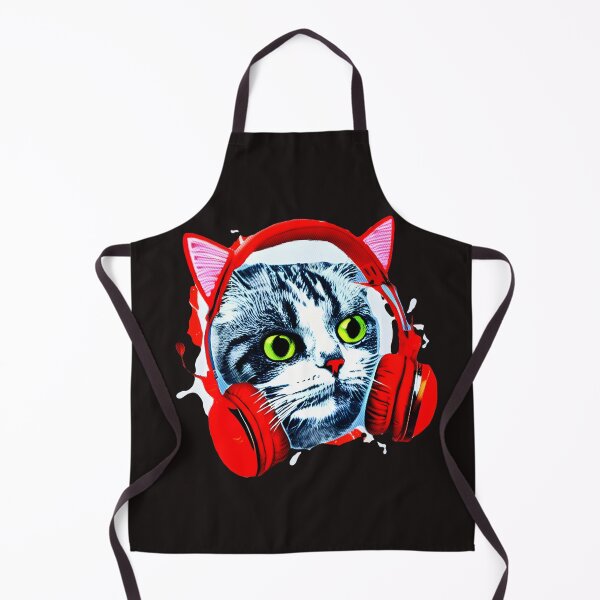 Item preview, Cat House DJ Kitty designed and sold by nuel-art.