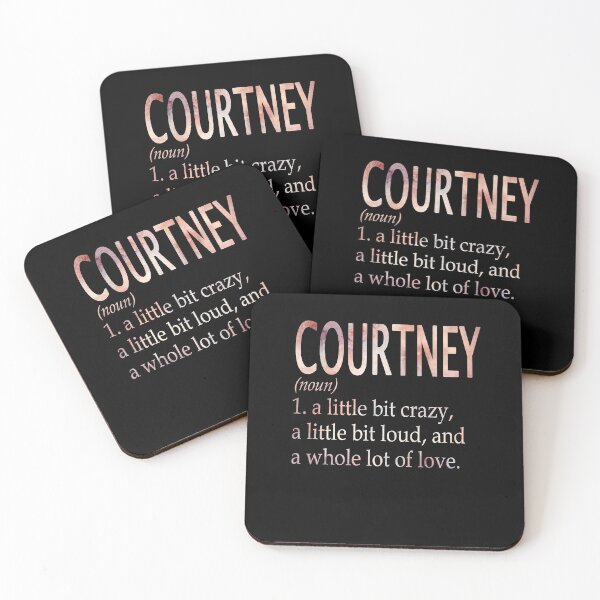 Item preview, Courtney Girl Name Definition designed and sold by BrookHBung.