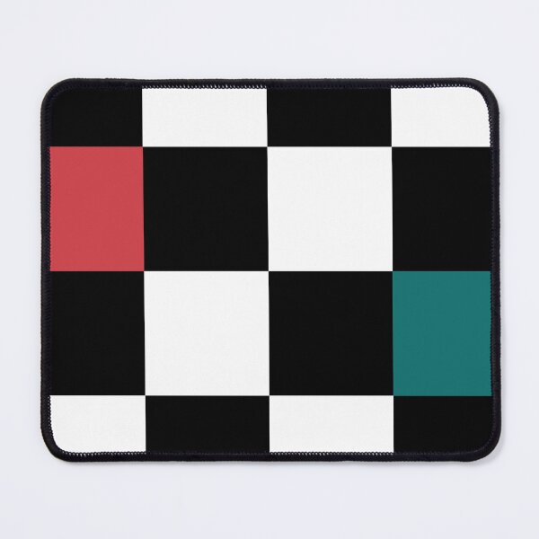 Item preview, Checker | Chequer pattern design with red green and lavender colors of spring designed and sold by DesignsByMadiha.