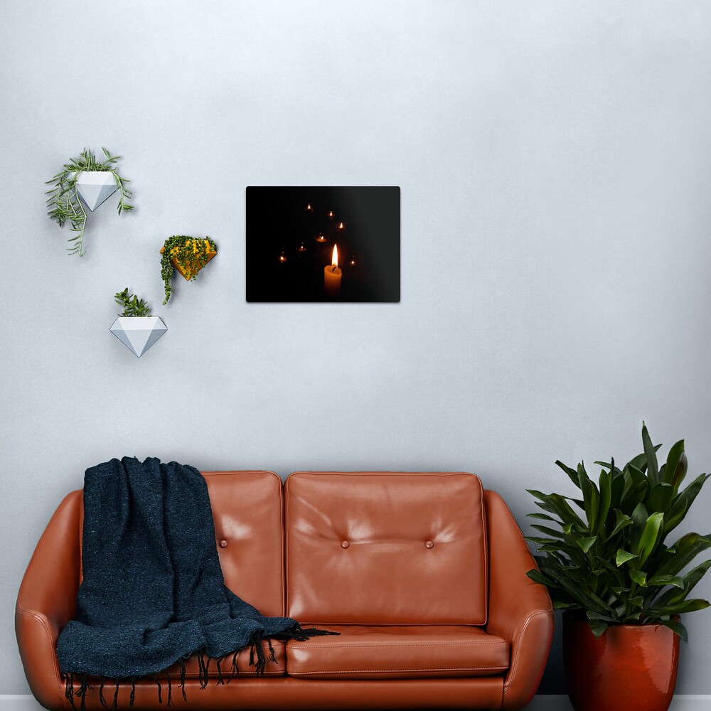 Candlelight Metal Print