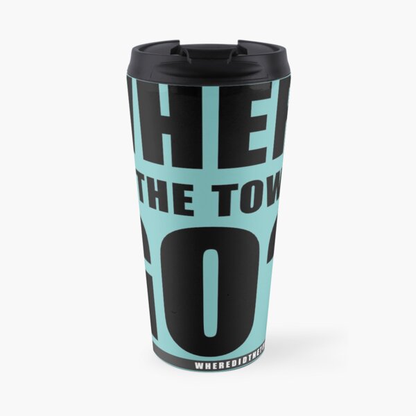 Where Did The Towers Go? (ZERO MARK-UP) Travel Mug