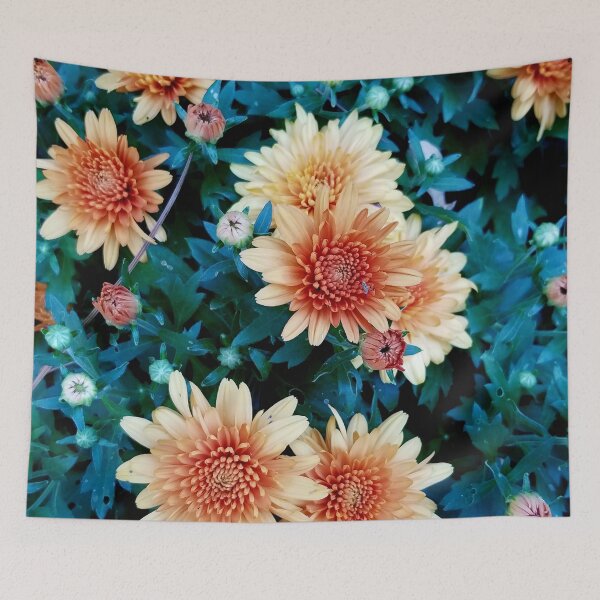 Item preview, Chrysanthemum Flowers In Yellow And Orange designed and sold by Heathermarie321.