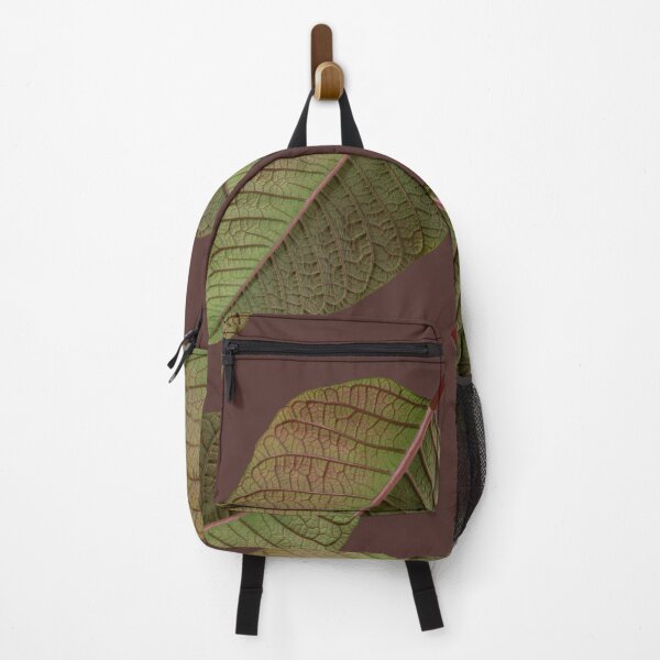 Item preview, Poinsettia leaves on brown background. designed and sold by AusraB.