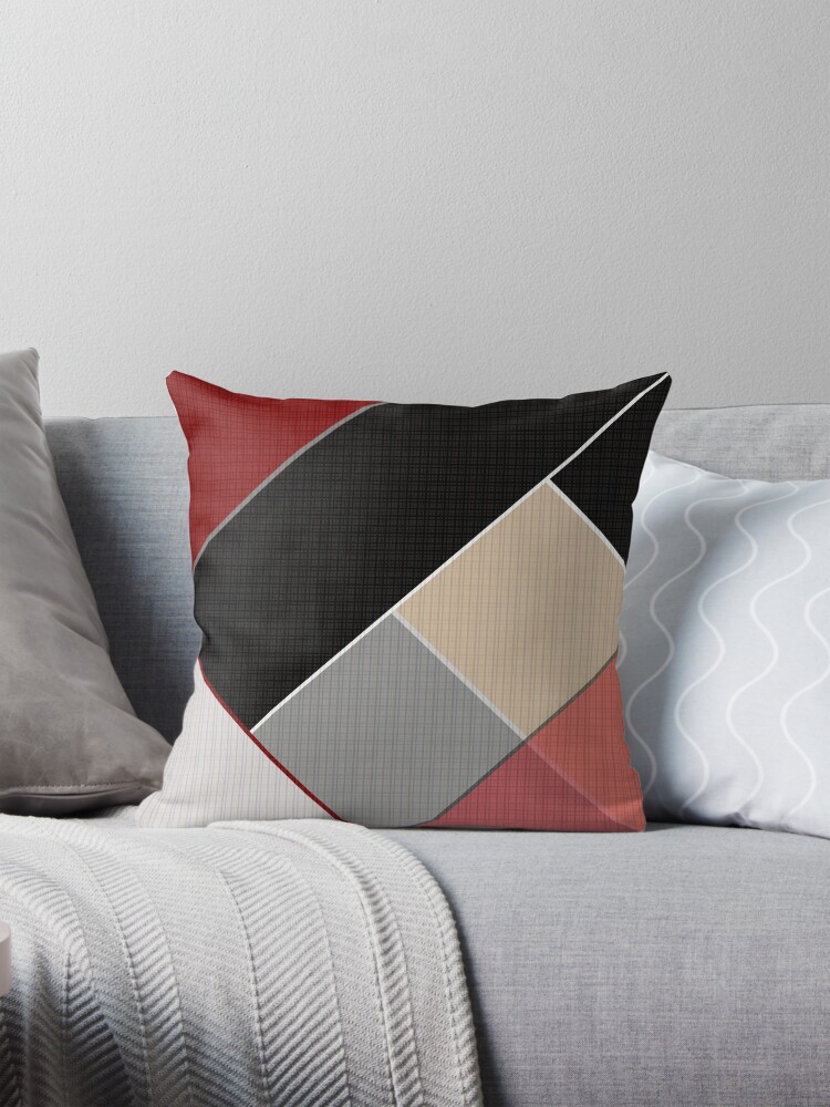 Brown grey abstract pattern Patchwork