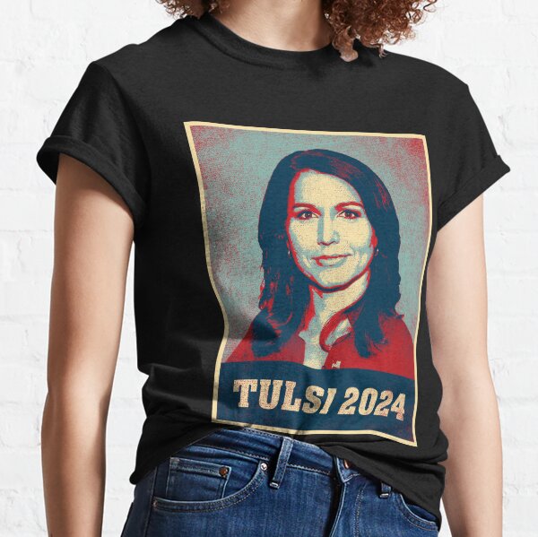 Tulsi 2024 Tulsi Gabbard For President Vintage Retro Classic T-Shirt